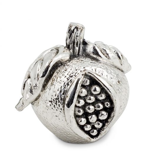 Italian Silver Pomegranate