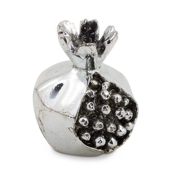 Italian Silver Pomegranate Place Card Holder