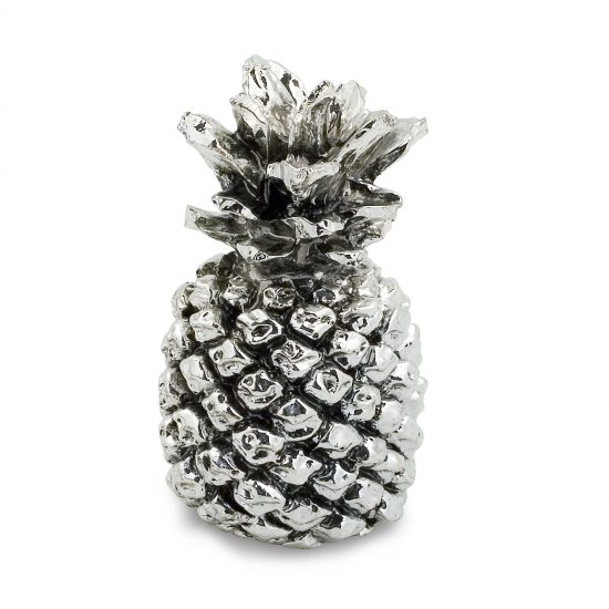 Italian Silver Small Pineapple Placecard