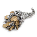 Italian Silver Gold Cornucopia