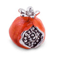 Italian Silver Red Pomegranate